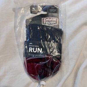 Darn Tough- Run Merino Wool now show Socks in red
